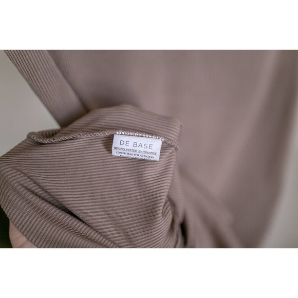 De Base Women Brown Bodysuit SZ S - Picture 7 of 7